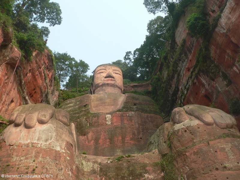 Самый большой Будда в мире (Лэшань). И. А. Орёл